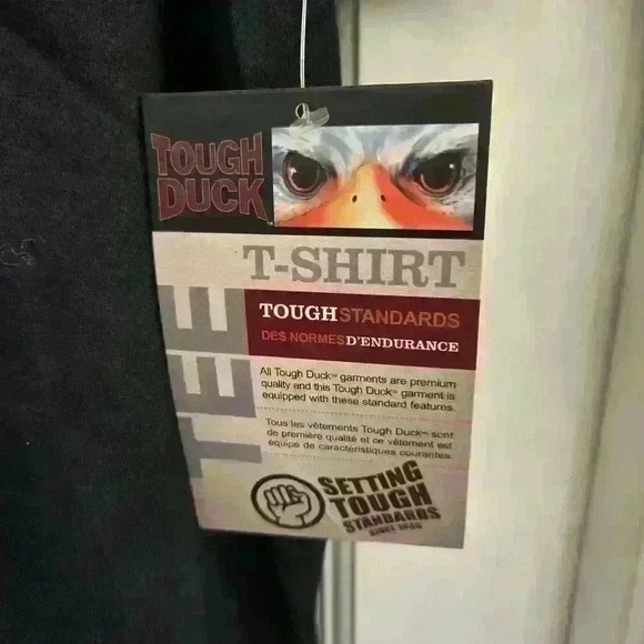 Tough Duck Men's Blue Crewneck T-shirt Size 2X NWT - Picture 5 of 5